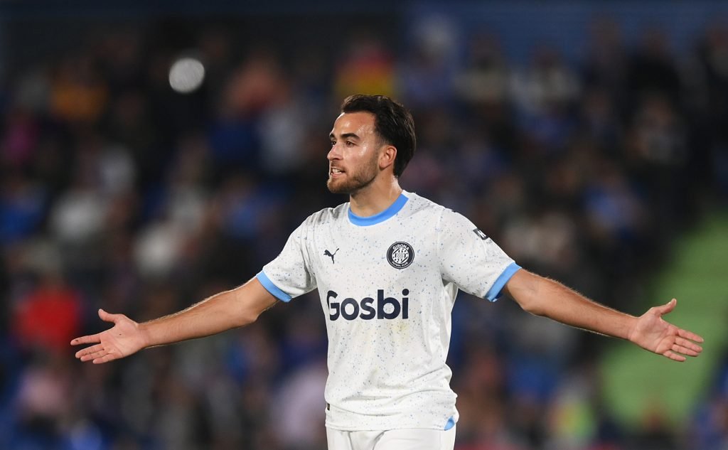 El defensa del Barcelona Eric García cedido en el Girona